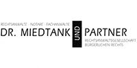 Kundenlogo Dr. Miedtank und Partner Rechtsanwälte und Notar