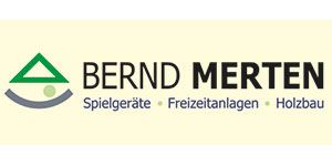 Kundenlogo von BERND MERTEN, Spielgeräte - Freizeitanlagen - Holzbau