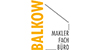 Kundenlogo von Balkow Maklerfachbüro Agentur für Immobilien