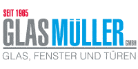 Kundenlogo GLAS MÜLLER GMBH GLAS, FENSTER UND TÜREN Ausführung sämtlicher Glaserarbeiten