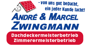 Kundenlogo von Dachdeckerei Zimmerei André & Marcel Zwingmann