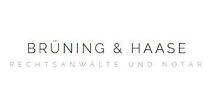 Kundenlogo von Brüning Frank Rechtsanwalt und Notar,  Haase Colin Rechtsanwalt