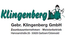 Kundenlogo von Gebr. Klingenberg GmbH Zaunbauunternehmen