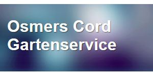 Kundenlogo von Osmers Cord Gartenservice