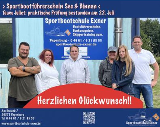 Kundenfoto 4 Sportbootschule Exner