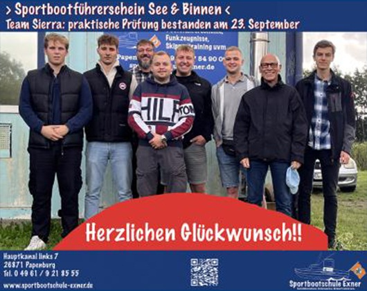 Kundenfoto 2 Sportbootschule Exner