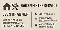 Kundenlogo Hausmeisterservice Brauner