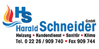 Kundenlogo Schneider Harald GmbH Heizungs-, Klima- und Lüftungstechnik