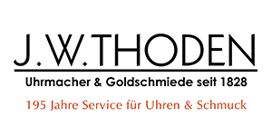 Kundenlogo von Thoden J. W. Uhrmacher u. Goldschmiede seit 1828
