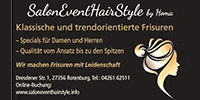 Kundenlogo SalonEventHairstyle Jens Gaedicke