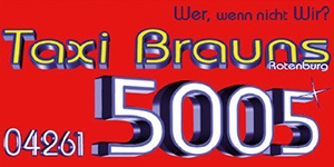 Kundenlogo von Taxi Brauns GmbH