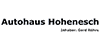 Kundenlogo Autohaus Hohenesch Inh. Gerd Röhrs