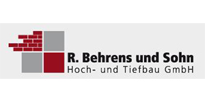 Kundenlogo von R. Behrens und Sohn Hoch- und Tiefbau GmbH