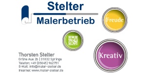 Kundenlogo von Malerbetrieb Stelter