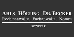 Kundenlogo von Ahls , Hölting , Becker Dr. Rechtsanwälte und Notare Kundenlogo von Ahls , Hölting , Becker Dr. Rechtsanwälte und Notare