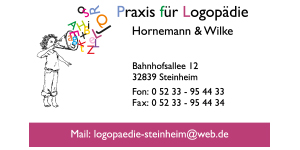Kundenlogo von Praxis für Logopädie Annette Hornemann und Katrin Wilke Kundenlogo von Praxis für Logopädie Annette Hornemann und Katrin Wilke