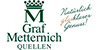 Kundenlogo von Graf Metternich-Quellen Karl Schöttker KG