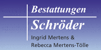 Kundenlogo Bestattungen Schröder GmbH & Co. KG Inh. Ingrid Mertens