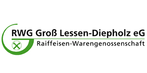 Kundenlogo von Raiffeisen-Warengenossenschaft Groß Lessen - Diepholz eG