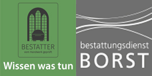 Kundenlogo von Andree Borst Bestattungsdienst Borst Kundenlogo von Andree Borst Bestattungsdienst Borst