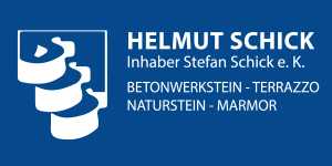 Kundenlogo von Schick Helmut - Inh.Stefan Schick Betonwerksteine Natursteine