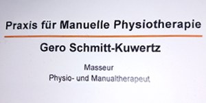 Kundenlogo von Praxis für Manuelle Physiotherapie Gero Schmitt-Kuwertz