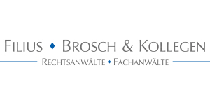 Kundenlogo von Filius, Brosch & Kollegen Rechtsanwälte,  Fachanwälte