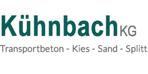 Kundenlogo von Kühnbach GmbH & Co. KG Transportbeton Kieswerk