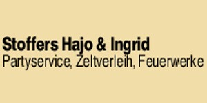 Kundenlogo von Stoffers Hajo Zeltverleih, Musik,  Partyservice u. Feuerwerke
