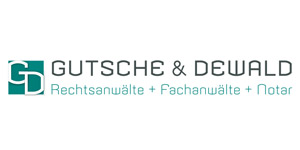 Kundenlogo von Gutsche und Dewald Rechtsanwälte + Fachanwälte + Notar