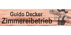 Kundenlogo von Guido Decker Zimmerei