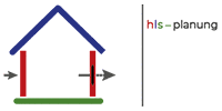 Kundenlogo hls planung - Ingenieurbüro für Gebäudetechnik