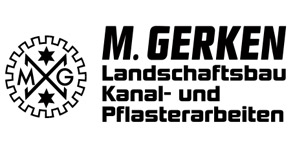 Kundenlogo von Gerken M. Inh. Matthias Gerken Erd-,  Kanal- u. Pflasterarbeiten