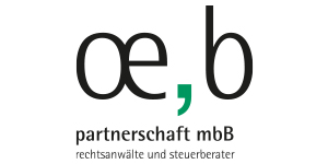 Kundenlogo von oe,b partnerschaft mbB rechtsanwälte und steuerberater