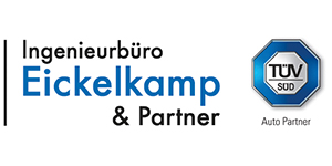 Kundenlogo von Ingenieurbüro Eickelkamp & Partner TÜV® Süd Auto Partner