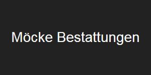 Kundenlogo von Bestattungshaus Möcke