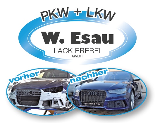 Kundenfoto 1 W. Esau PKW + LKW Lackiererei GmbH Beriebsurlaub 15.7.24-26.7.24