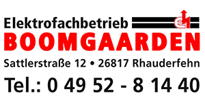 Kundenlogo von Boomgaarden Harald Elektrofachbetrieb