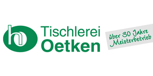 Kundenlogo von Oetken Tischlerei Möbel, Bauelemente,  Sicherheitstechnik