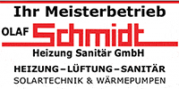 Kundenlogo Olaf Schmidt Heizung-Sanitär GmbH Kundenlogo Olaf Schmidt Heizung-Sanitär GmbH
