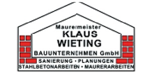 Kundenlogo von Bauunternehmen Klaus Wieting GmbH
