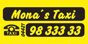 Kundenlogo von Mona´s Taxi Stadt- u. Fernfahrten,  Dialysefahrten