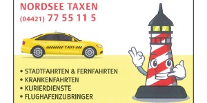 Kundenlogo von Nordsee Taxen