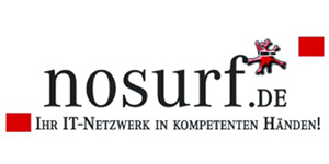 Kundenlogo von nosurf.de IT-Systemhaus