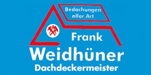 Kundenlogo von Weidhüner Frank Bedachungsgeschäft