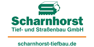 Kundenlogo von Uwe Scharnhorst Tief- u. Straßenbau GmbH