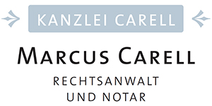 Kundenlogo von Carell Marcus Notar und Rechtsanwalt