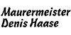 Kundenlogo Maurermeister Denis Haase
