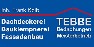 Kundenlogo von Tebbe Bedachungen Inh. Frank Kolb e.K. Dachdeckermeister