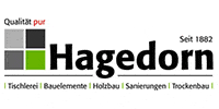 Kundenlogo Hagedorn GmbH Tischlereien Tischlerei Bauelemente Holzbau Sanierungen Trockenbau